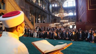 Photo of Erdogan Joins Thousands To Pray For First Time At Istanbul’s Hagia Sophia