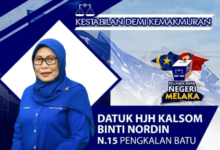 Photo of MELAKA MEMILIH: Kalsom Calon Tertua PRN Antara Lapan Muka Baharu Dilantik EXCO Melaka