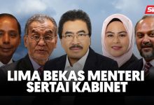 Photo of Lima Bekas Menteri Kembali Sertai Kabinet, Termasuk Johari Ghani